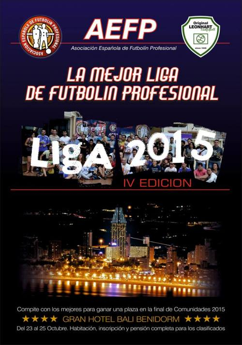 liga futbolín 2015